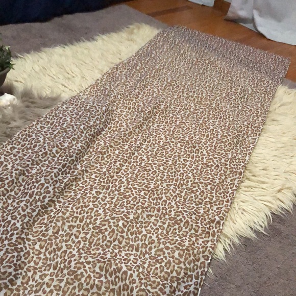 Animal Print Lightweight Scarf-EUC-75x26 - Picture 11 of 12